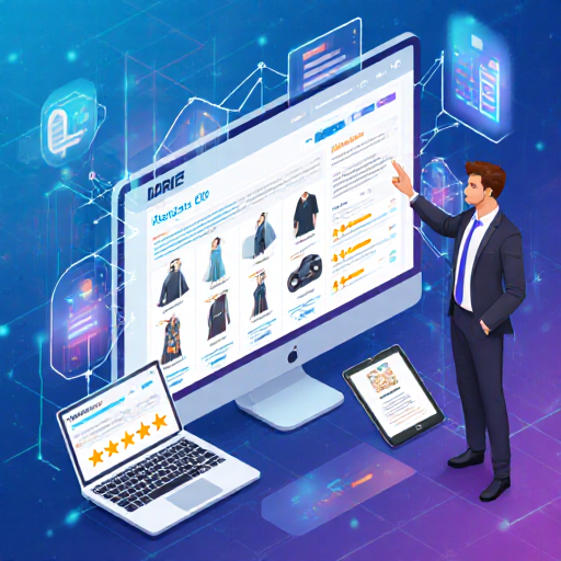AI website builders enhancing e-commerce product pages for SEO and user experience